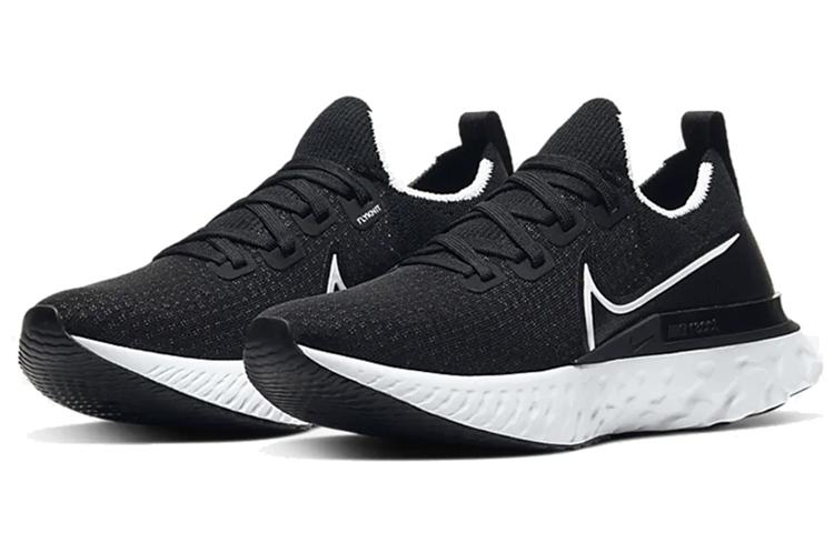 Nike React Infinity Run Черно-белые (Женский)