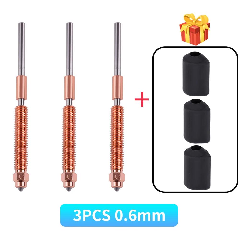For Creality K2 K2Pro Hotend Kit Ceramic Heating Block Kit 0.4mm All-metal Integrated Quick Swap Nozzle 350°C For Creality K2Pro