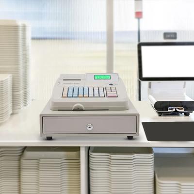 Кассовый аппарат 48-клавишный светодиодный дисплей электронный кассир управление денежной наличностью POS-система высокоскоростная термопечать цифровой кассовый аппарат