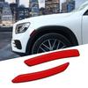 2 шт. Автомобильные светоотражающие наклейки Наклейка на боковой габарит автомобиля Автоаксессуары Светоотражающая отделка Наклейки на колесные арки автомобиля Декаль