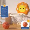 Athletic Mini Basketball Hoop Hanging Basketball Training Toy Animal Basketball Board  Indoor