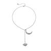 Stunning European And American Style Star Moon Pendant Necklace For Fashion Lovers