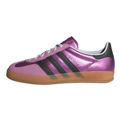 Gazelle Indoor Bliss Lilac Metallic Gum Женские Кроссовки Фиолетовый Основной Черный JS1406
