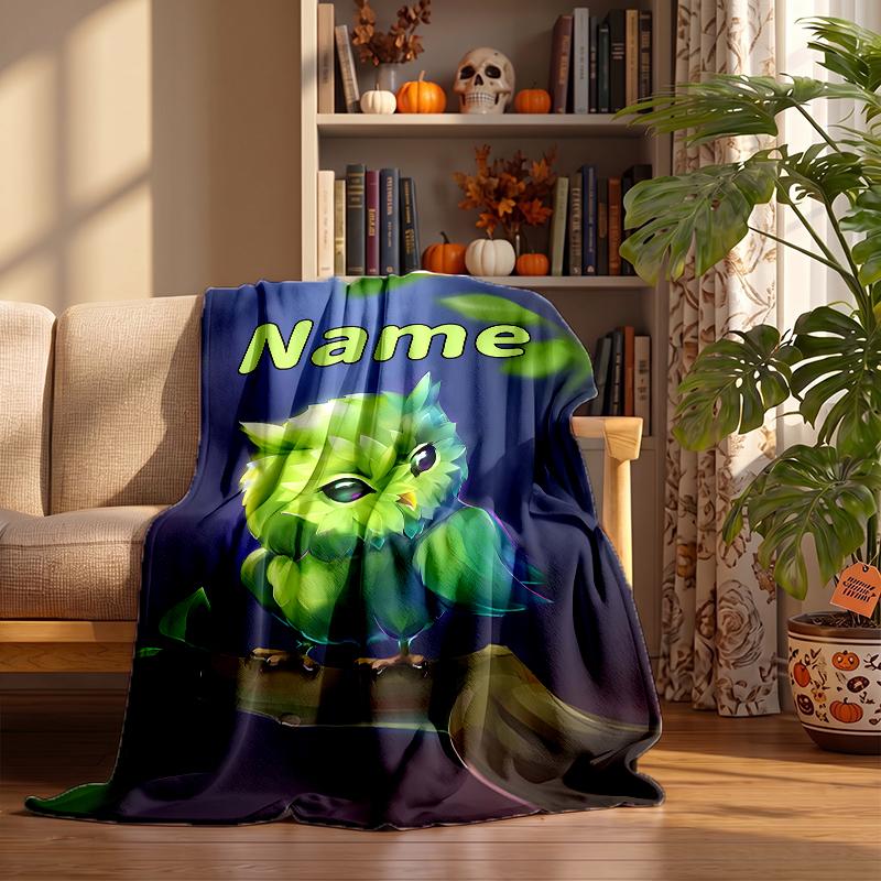 doulingo Custom Flannel Blankets Soft Warm Cozy Throws for Home Decor Holiday Gifts