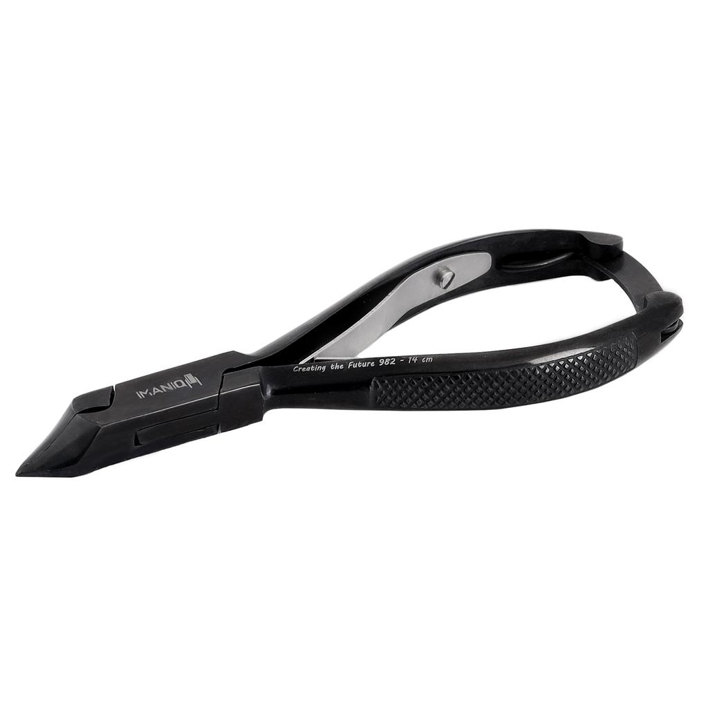 Cuticle Nippers Nail Clippers Cosmetic Scissors Manicure Spa Salon Black