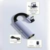 PD 60W Fast Charging Type-C To 3.5mm Adapter 2 in 1 Audio Adapter Headphone Adapter  Headphone Use