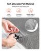 Drainage Mat, 90 x 300 cm, PVC Non Slip Commercial Floor Mat, Wet Area Water Drain Splash Matting Hollow Doormat Roll, for Outdoor Indoor Restaurant