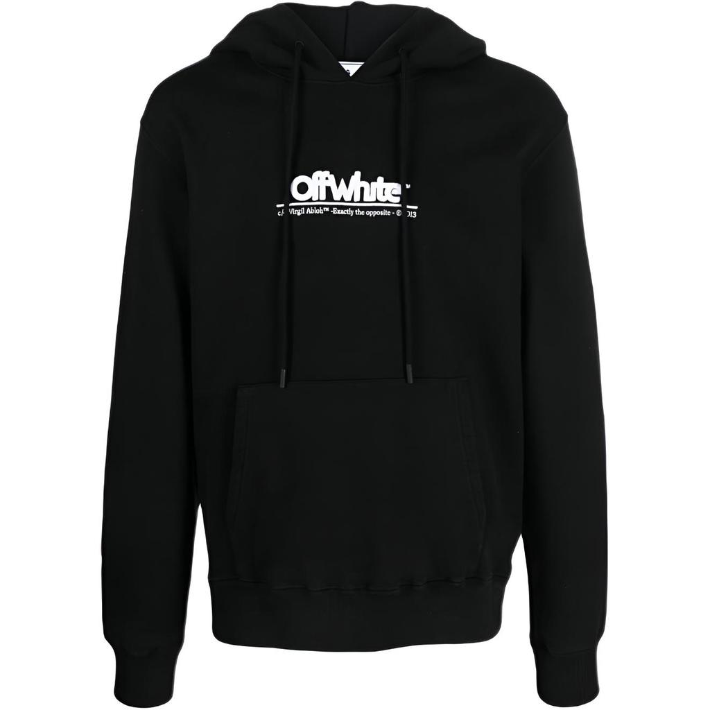 OFF WHITE Худи с массивным логотипом OMBB097S23FLE0051001