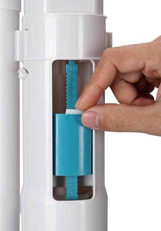 High Quality Compact New Design Wc Water Tank Fittings Plumbing Universal Fill Flush Valve Flushing Mechaniam