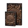 3D Vintage Embossed Mechanical A5 Notebook Paper Notepad Pocketbook Diary Journal Office School Drawing Gift