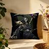 Fashion HHadesing Cushion Cover Versatile DoubleSided Pillow Case Fit for Sofa Bed Car  Daily Decor
