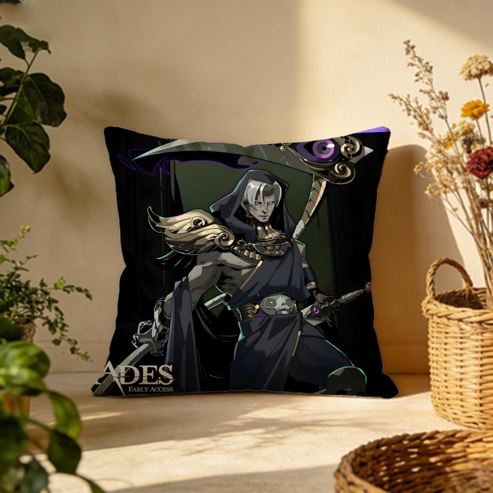 Fashion HHadesing Cushion Cover Versatile DoubleSided Pillow Case Fit for Sofa Bed Car Daily Decor