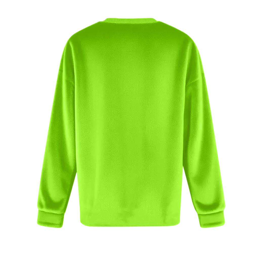 Женский рождественский флисовый свитшот с принтом