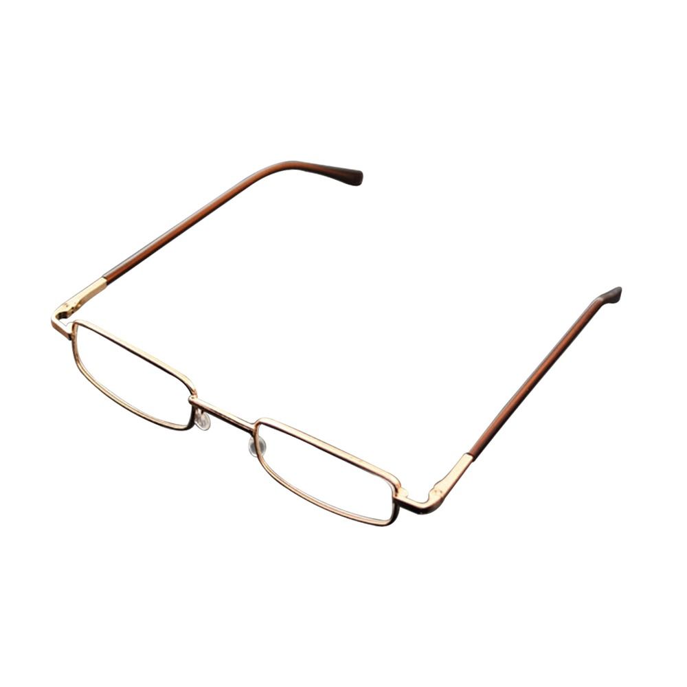 Elegant Eye Protection Reading Glasses Ultralight Metal Square Eyeglasses Presbyopic Eyewear Office