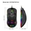 Mechanical Define the Game USB Wired 6400DPI  Gaming Mouse Mice For PC