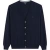 Мужской кардиган Brooks Brothers с V-образным вырезом и логотипом
