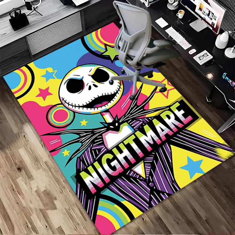 Nightmare Theme Living Room Non-Slip Area Rug Soft Carpet for Bedroom Game Playroom Sofa Office Home Decor Doormat Christmas Gift C9211572