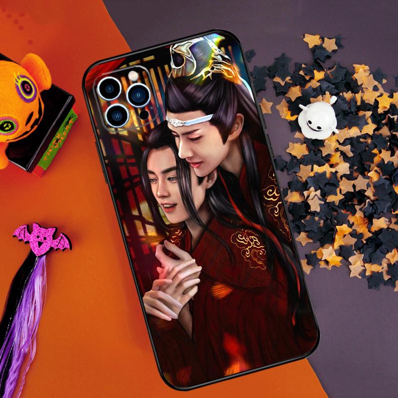 Wangxian Wedding Bumper Case For iPhone 14 15 16 Pro Max 11 12 13 Pro Max Mini XR 16e 16 15 Plus Phone Cover
