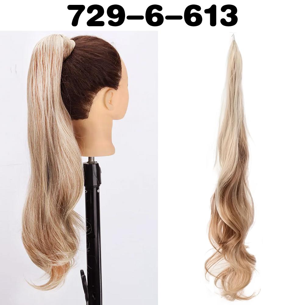 MISS WIG 30-дюймовый синтетический гибкий хвост с длинным волнистым многослойным хвостом, парик для женщин, повседневная одежда