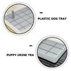 Plastic Dog Toilet Training Puppy Tray Thickened Puppy Toilet Puppy Supply