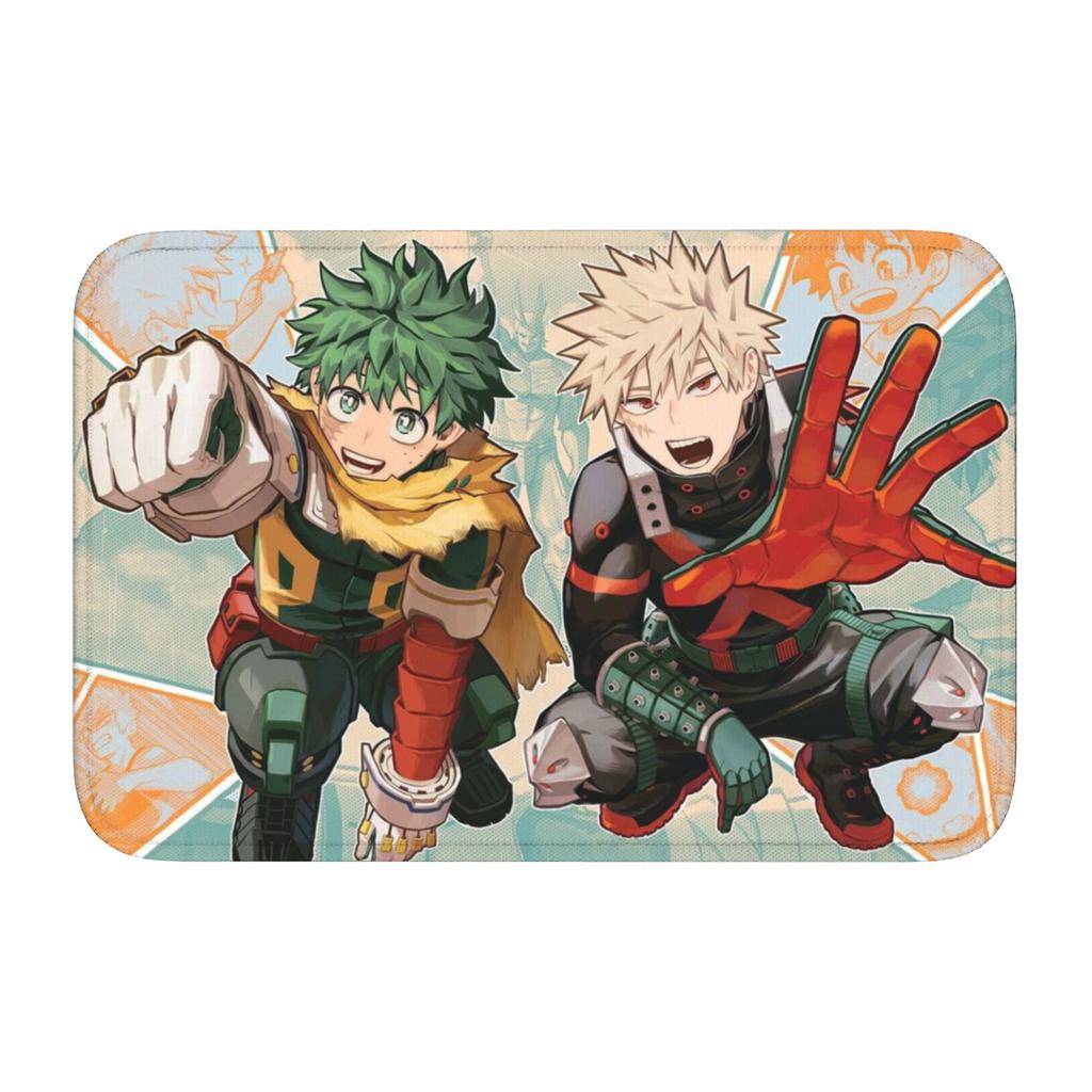 My Hero Academia Передний Этаж Входная Дверь Приветственные Коврики Для Дома Кухня Ванная Комната Коврик Для Двери Спальня Ковер Коврик Для Ног