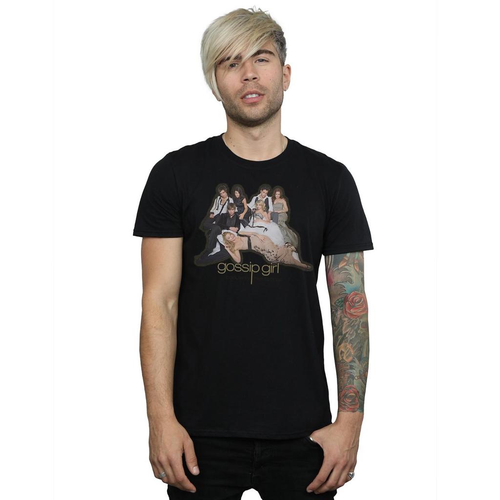 Gossip Girl Mens Group Pose T-Shirt