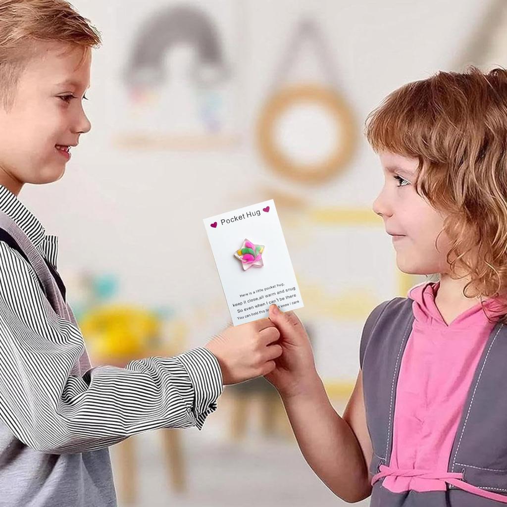 Pocket Hug Star Shaped Keepsake,love Gift, For Girlfriend, Wife, Granddaughter, Daughter's Birthday Gift, For Sisters, Inspirational Gift