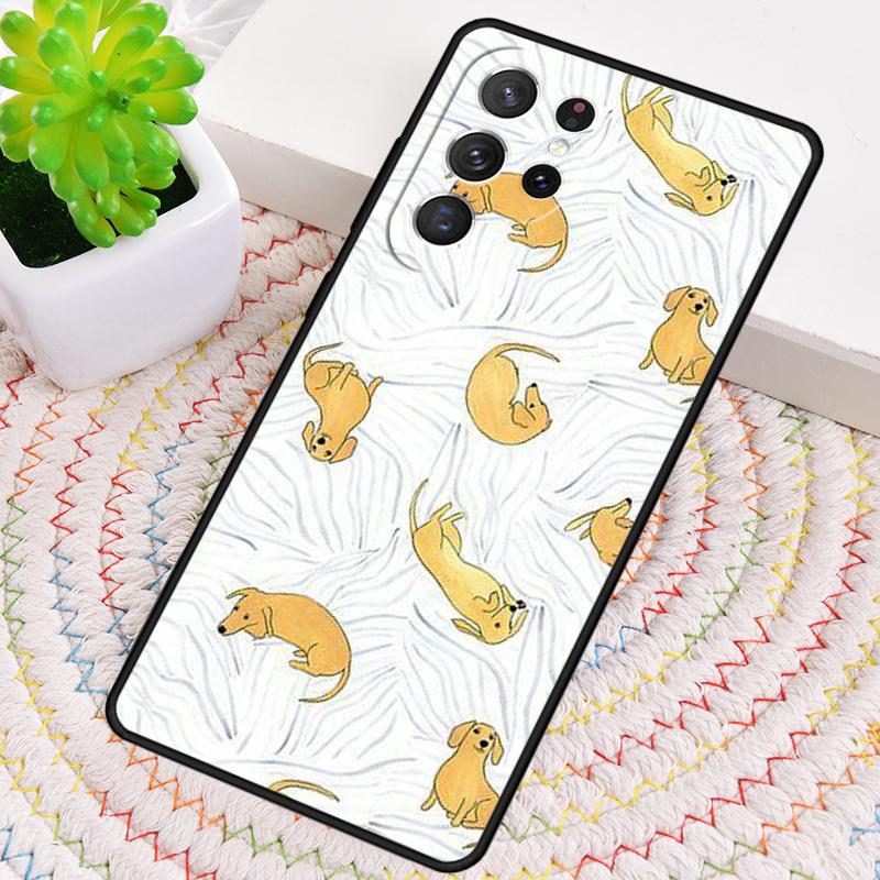 Такса Такса Красивый Чехол для Телефона для Samsung Galaxy note 10 pro S26 Ultra S23 S24 FE S25 S21 S22 PLUS ударопрочный Чехол