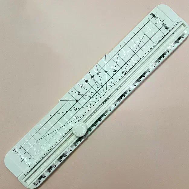 Гильотинный резак для бумаги формата А4 с выдвижной линейкой для фототриммеров, легкий коврик для резки скрапбукинга