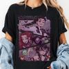 Halloween Kpop Demon Hunters T Shirts Huntrix Girls Anime Lover Gift Clothes High Quality Cotton Summer Top Unisex Y2K Soft Tee