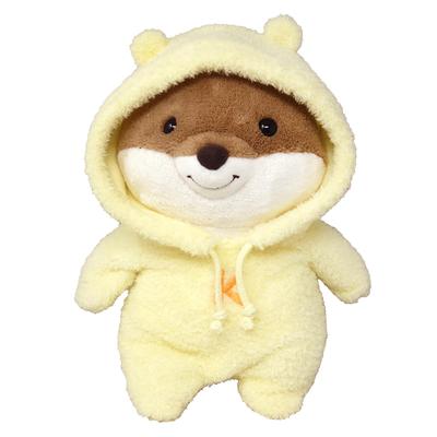 Плюшевая игрушка Naitou Design Kotsun, Средняя, Пижама кигуруми, Высота примерно 22 см в сидячем положении