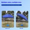 2.2M Outdoor Sunshade Can Be Inclined Commercial Stall Large Umbrella Foldable Stall Market Beach Umbrella Advertising Umbrella