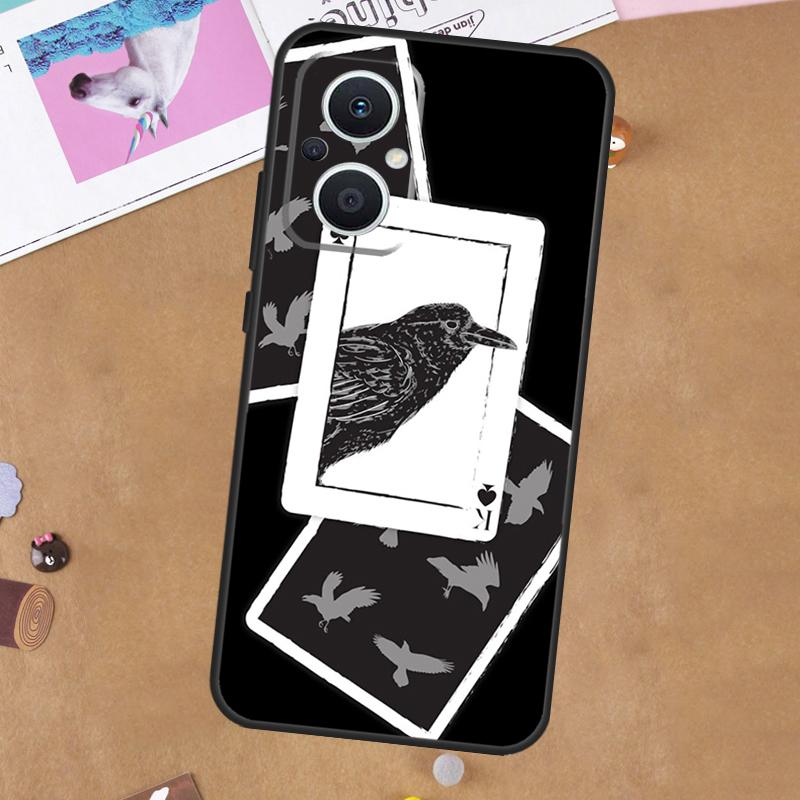 Шесть воронов Для OPPO Reno 11F 12F 13F 14F 10 11 12 13 14 Pro 7 8 Lite 8T OPPO Find X5 X6 X8 X9 Pro Чехол
