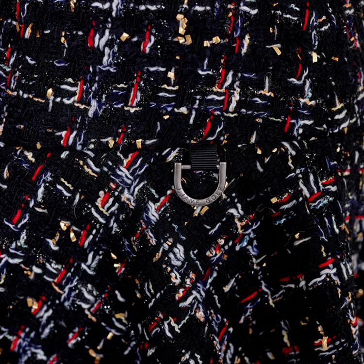 J Jane Tweed Flower Skirt (Black)