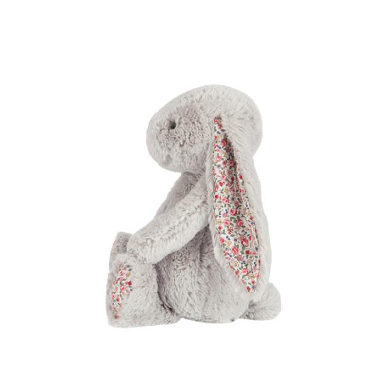 Jellycat Кролик Бонни Цветок Серебряные Ушки Успокаивающая Кукла Плюшевая Кукла Высота 13 см/18 см/31 см/36 см