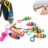 Stress  gift Anti-Anxiety Relieve Stress Keyring Snail Caterpillar Key Chain Squeeze Sensory  Mini Finger Slug pendant