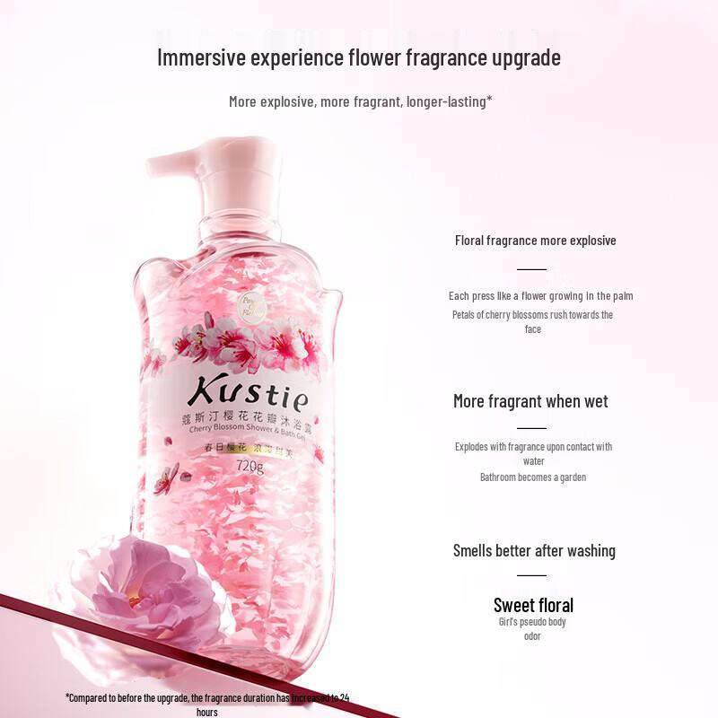 Kustie Floral Petal Infused Body & Hair Care