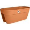 ELHO Vibia Campana Flower Bridge 60 Window Box - Brown - L 26 X W 59 X H 22 Cm - Balcony/Outdoor - 100% Recycled