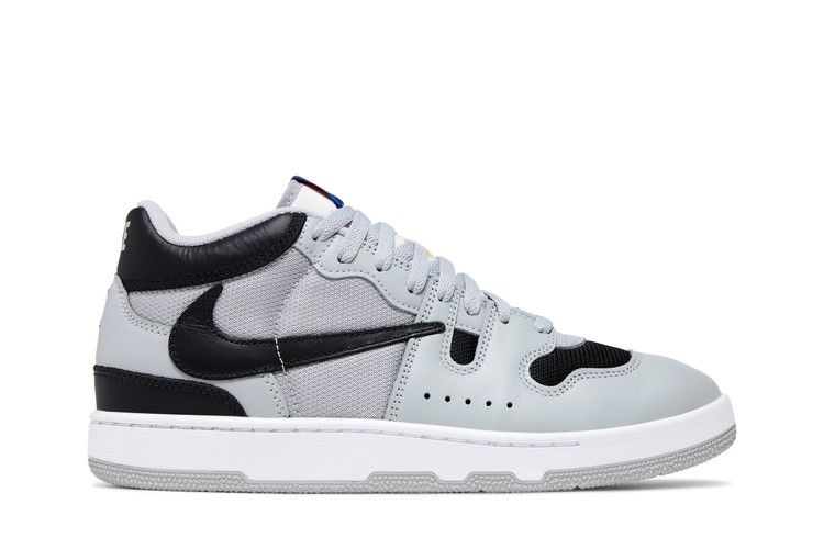 Мужские кроссовки Nike Mac Attack QS SP Travis Scott Cactus Jack Светло-дымчато-серый/Черный-Белый