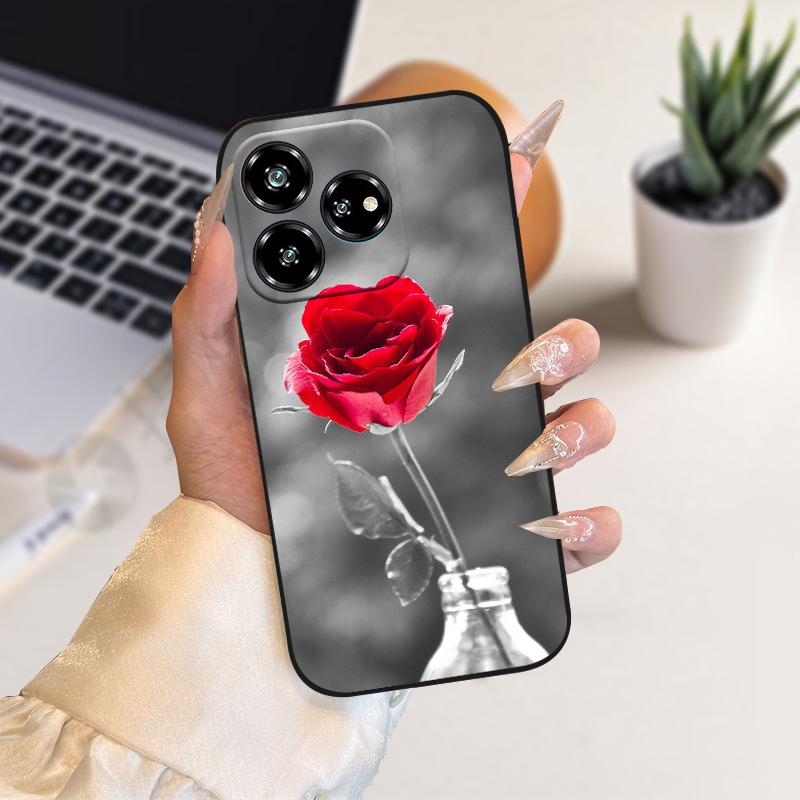 For ZTE Blade V60 4G Case Axon 60 Z2356 Shockproof Silicone TPU Phone Cover For Nubia V60 4G Coque V 60 Soft Protective Fundas