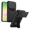 KEYSION Сумка-кошелек Чехол для телефона для Samsung Galaxy A57 5G A37 A27 A17 5G Защита камеры со сдвижной крышкой Подставка Ударопрочный чехол