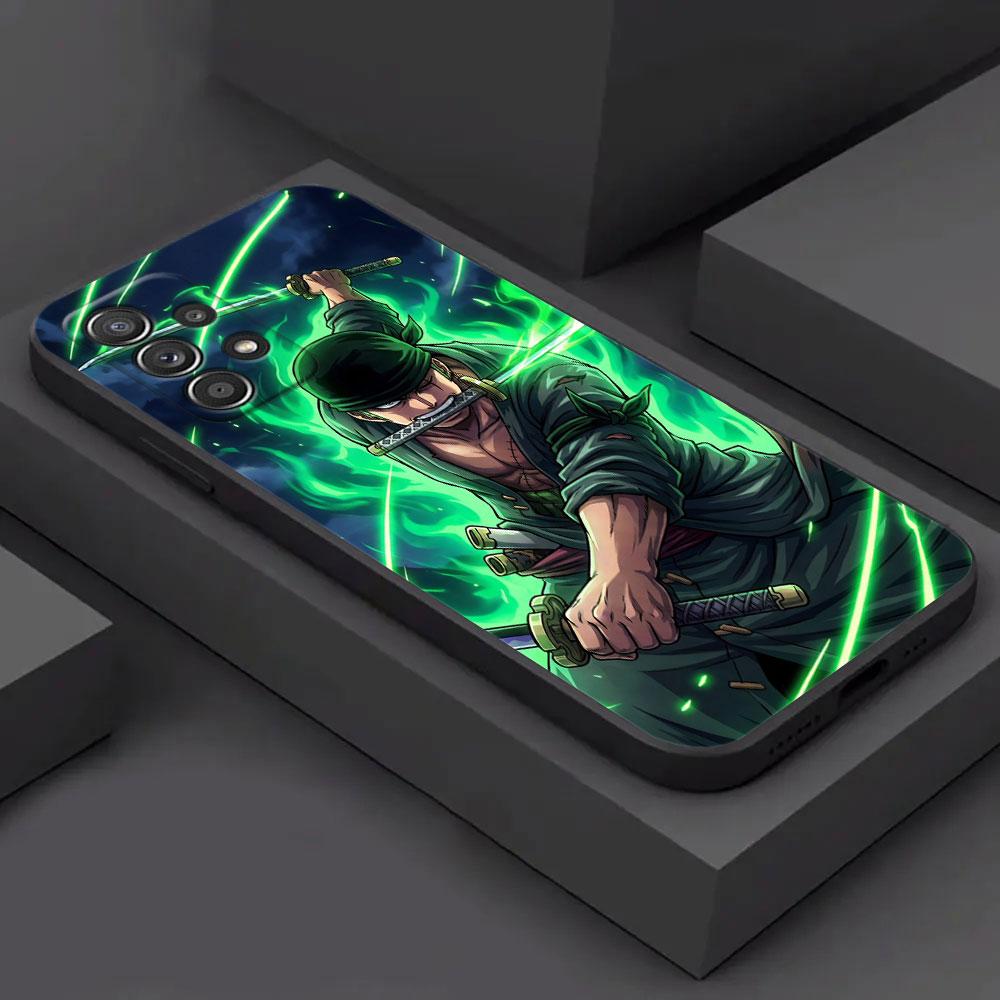 ZORO Roronoa One Pieces Phone Cover For Samsung Galaxy A56 A57 A37 A55 A36 A26 A17 A07 A35 A34 A53 A54 A52 A73 A72 A32 A33 Case
