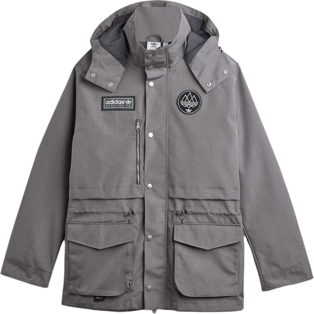 Adidas Анорак Spezial FC Dove Серый Мужская верхняя одежда JE6074