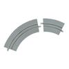 TOMIX N Gauge Wide Tram Super Mini Curved Rail C103-WT F 30 and 60 Curved Rails, Set of 2, 1795, Model Railroad Supplies