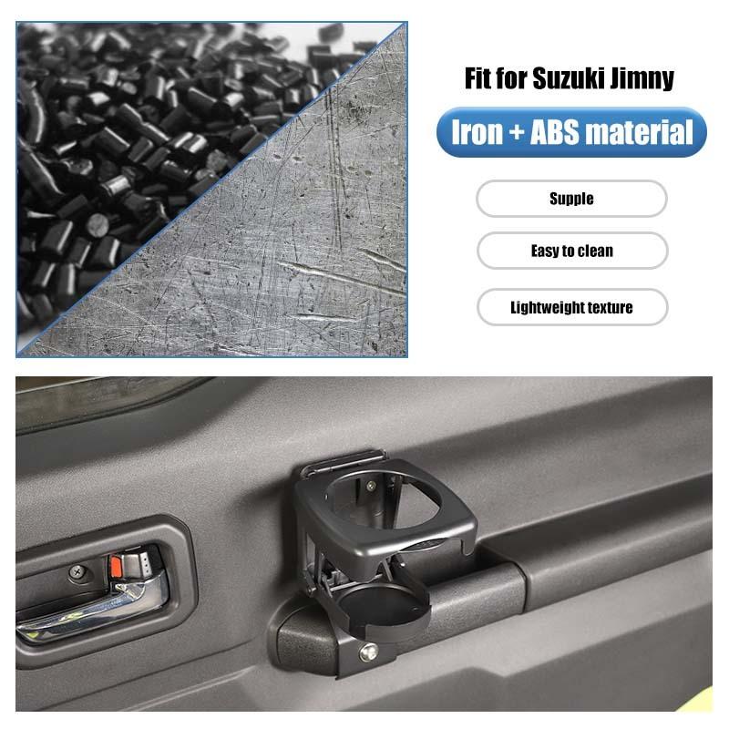 Кронштейн для подстаканника на дверь автомобиля, опора для Suzuki Jimny 2019 Up, аксессуары для интерьера