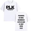 Plk Stade De France Tour 2026 Merch Tshirt Men Women Summer Cotton Clothing Fashion Oversized Short Sleeved Top Streetwear