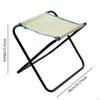 Походный табурет Складной стул Портативный Компактный Сверхпрочный Табурет для ног Кемпинг для барбекю Мероприятия на открытом воздухе