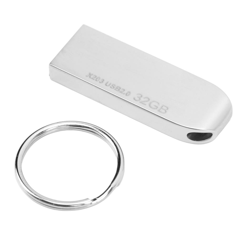 X203 USB-накопитель Портативный USB2.0 из цинкового сплава USB-флешка для ноутбука, планшета, работы, на каждый день