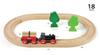 BRIO Деревянная железная дорога Образовательная игрушка: Базовый набор рельсов «Маленький лес» [18 деталей] Возраст 2+ 33042 День рождения, Рождество, Подарок, Игра в помещении