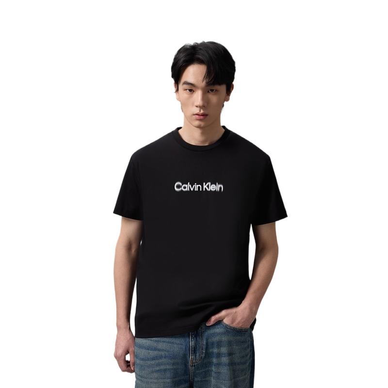 Calvin Klein T-Shirts Men's Crew Neck Moderate 4RAB807